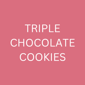 Triple Chocolate Cookies - Box of 4